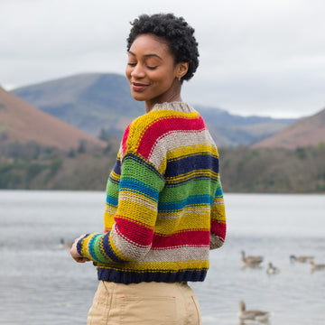 The Fibre Co. All Stripes Sweater (Super Bulky) PDF