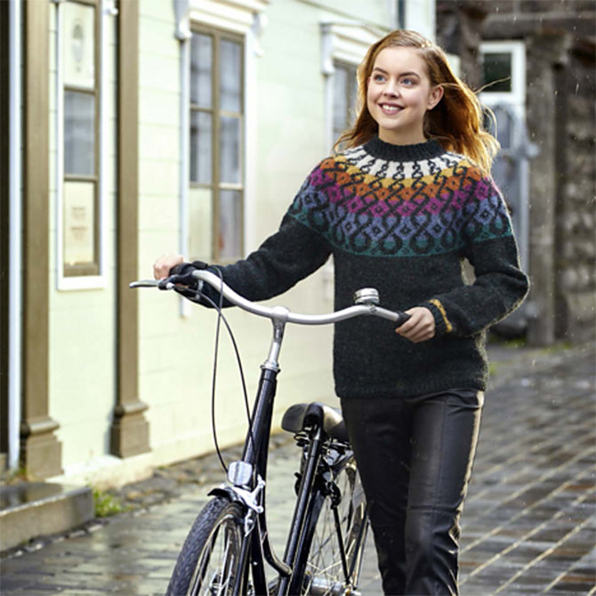 Lopi Book 38 Cardigan Knitting Pattern