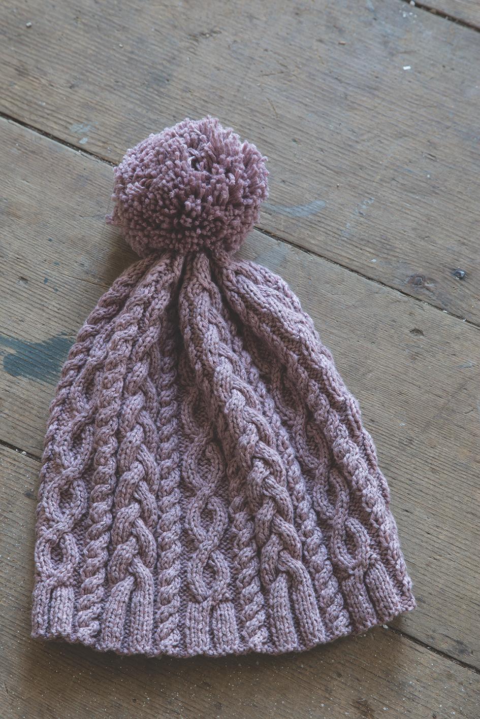 Aran Bobble Hats