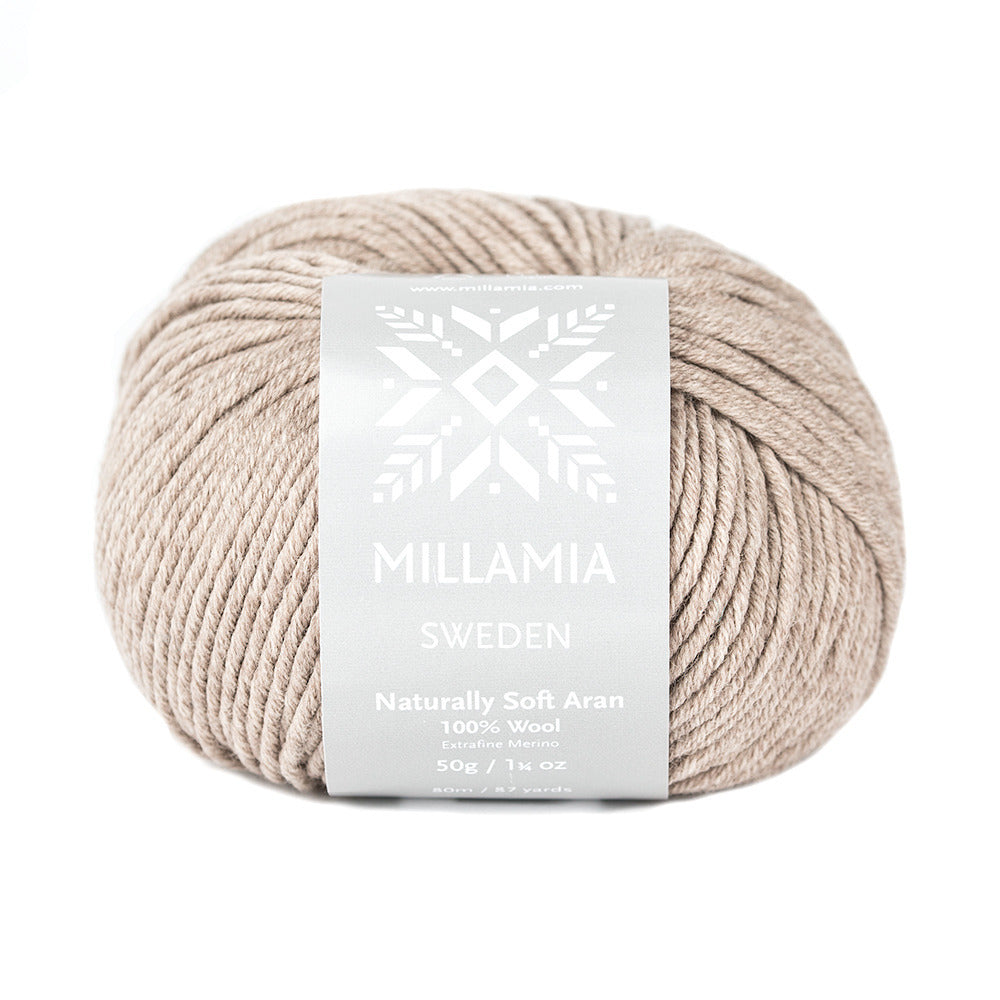 MillaMia Naturally Soft Aran Yarn - Merino Wool Aran