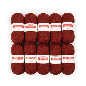 Valley Yarns Northampton 10 Ball Value Pack Yarn - Wool Worsted