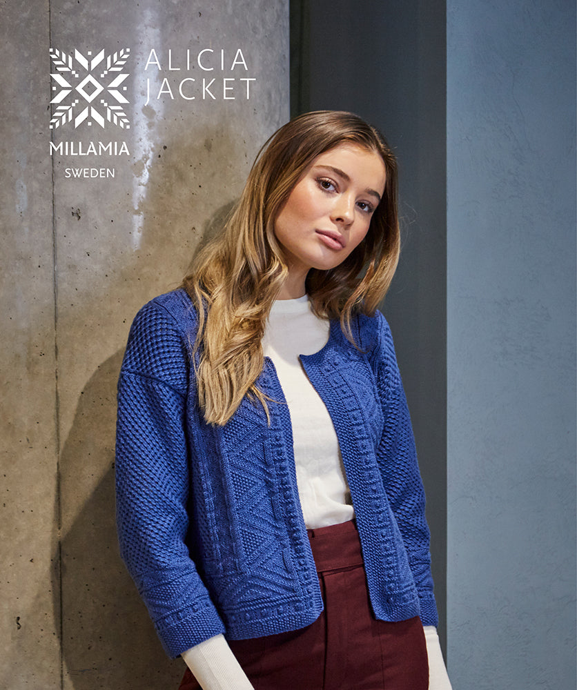 MillaMia Alicia Jacket Knitting Pattern