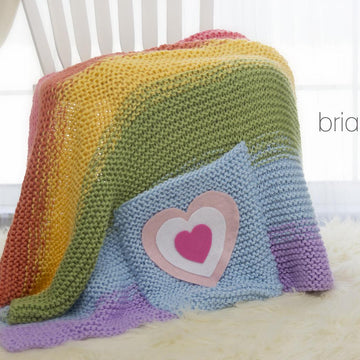 Rainbow Pocket Blanket Crochet