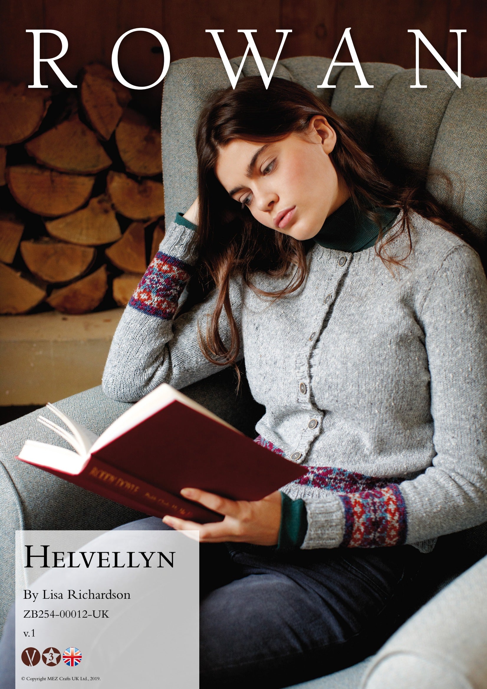 Rowan Helvellyn Cardigan Knitting Pattern