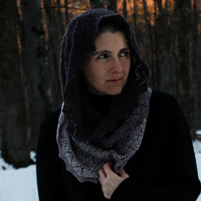 Wonderland Yarns Longma's Cowl Knitting Pattern