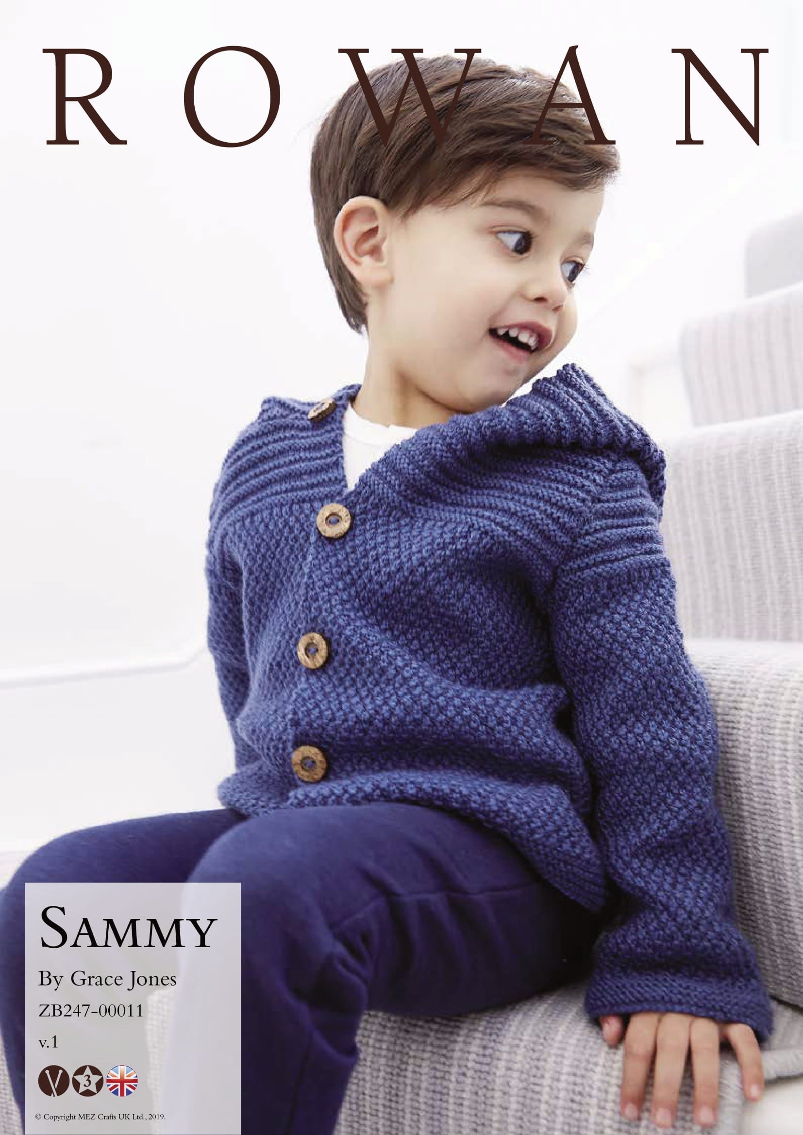 Rowan Sammy Cardigan Knitting Pattern