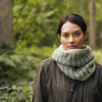 Column Cowl Knitting Pattern