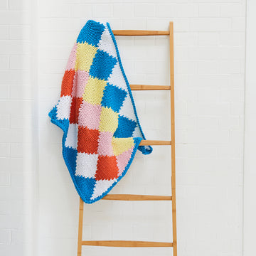 Paintbox Yarns Dazzling Diamond Bath Mat PDF (Free)