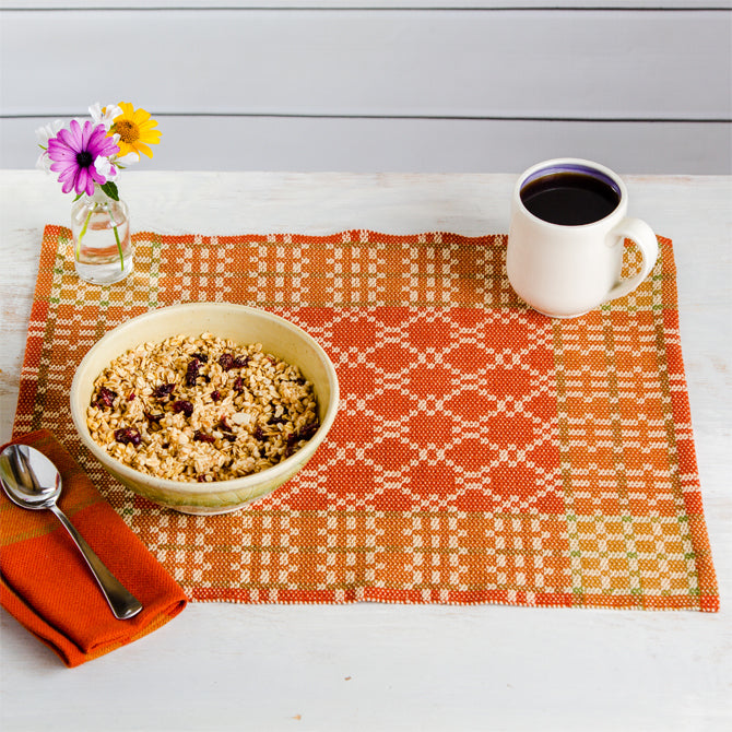 Valley Yarns #143 Autumn Placemats