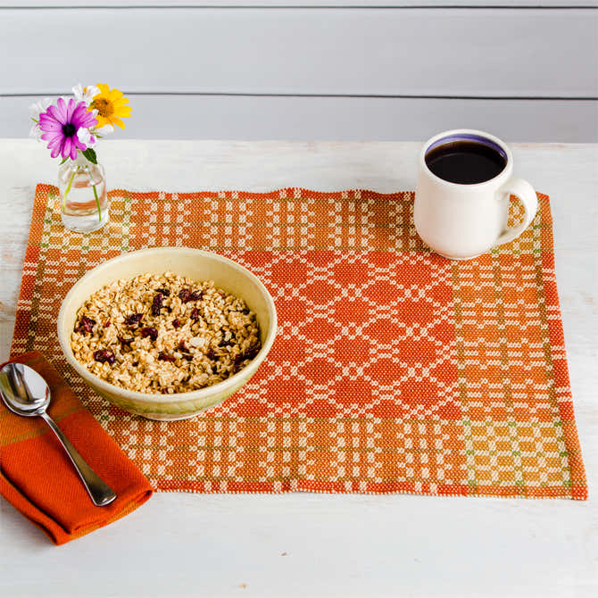 Valley Yarns #143 Autumn Placemats