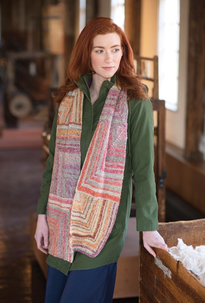 Meg Scarf Knitting Pattern