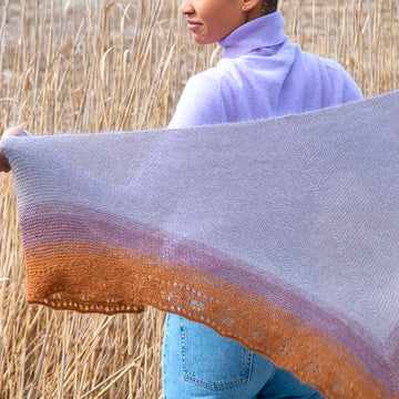 Kiania Shawl Wrap Knitting Pattern