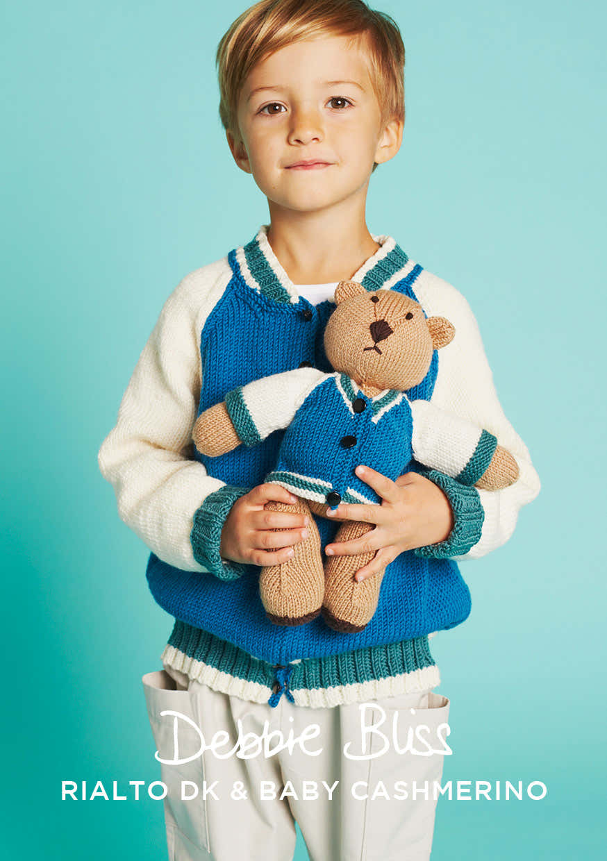 Debbie Bliss Billy Jacket and Buddy Bear Knitting Pattern