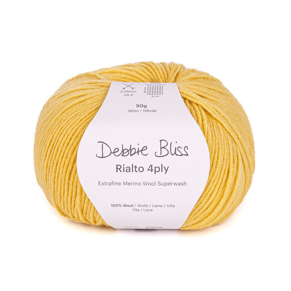 Debbie Bliss Rialto 4 Ply Yarn - Merino Wool 4 Ply