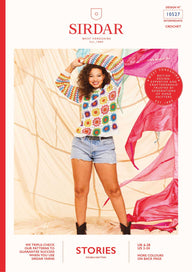 Sirdar Crowd Surf Sweater Jumper Crochet Pattern