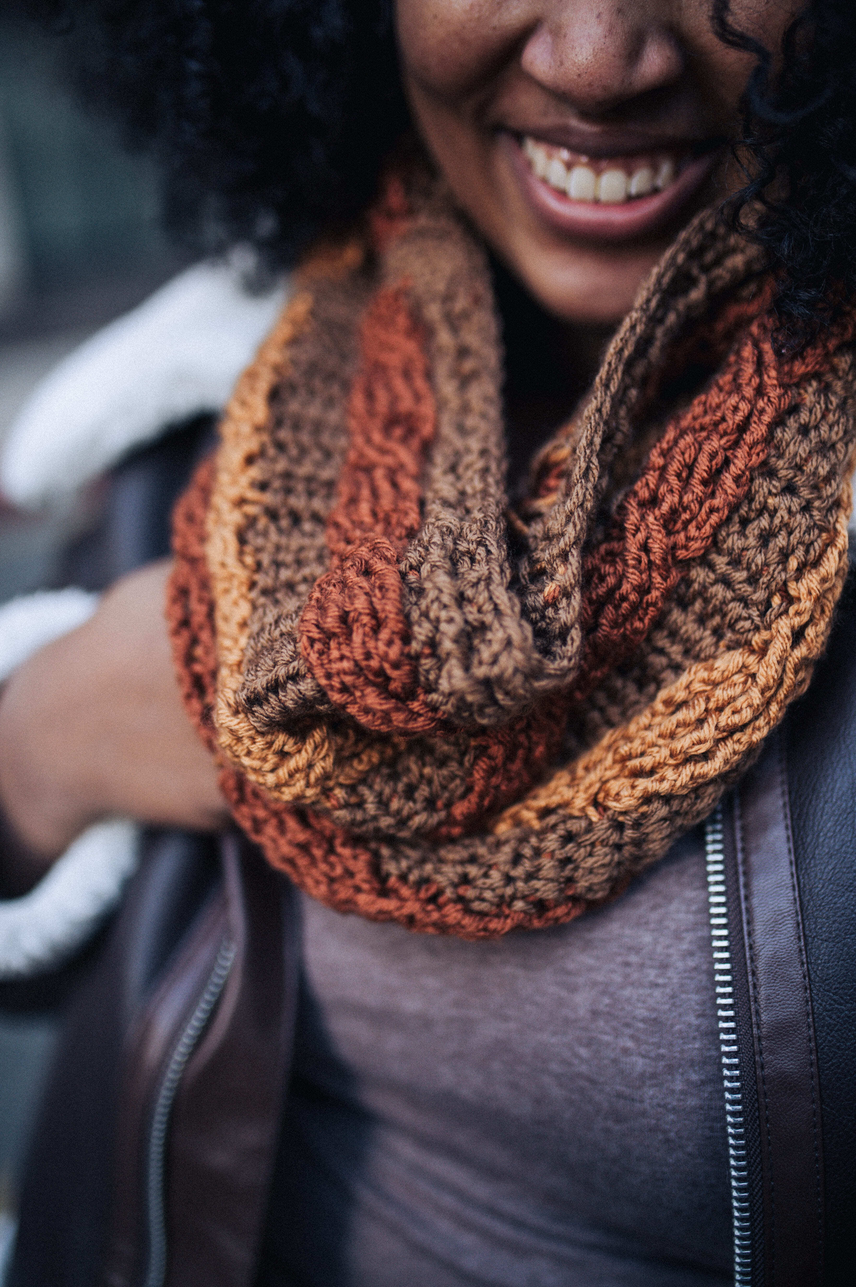 Angella Cabled Cowl Crochet Pattern