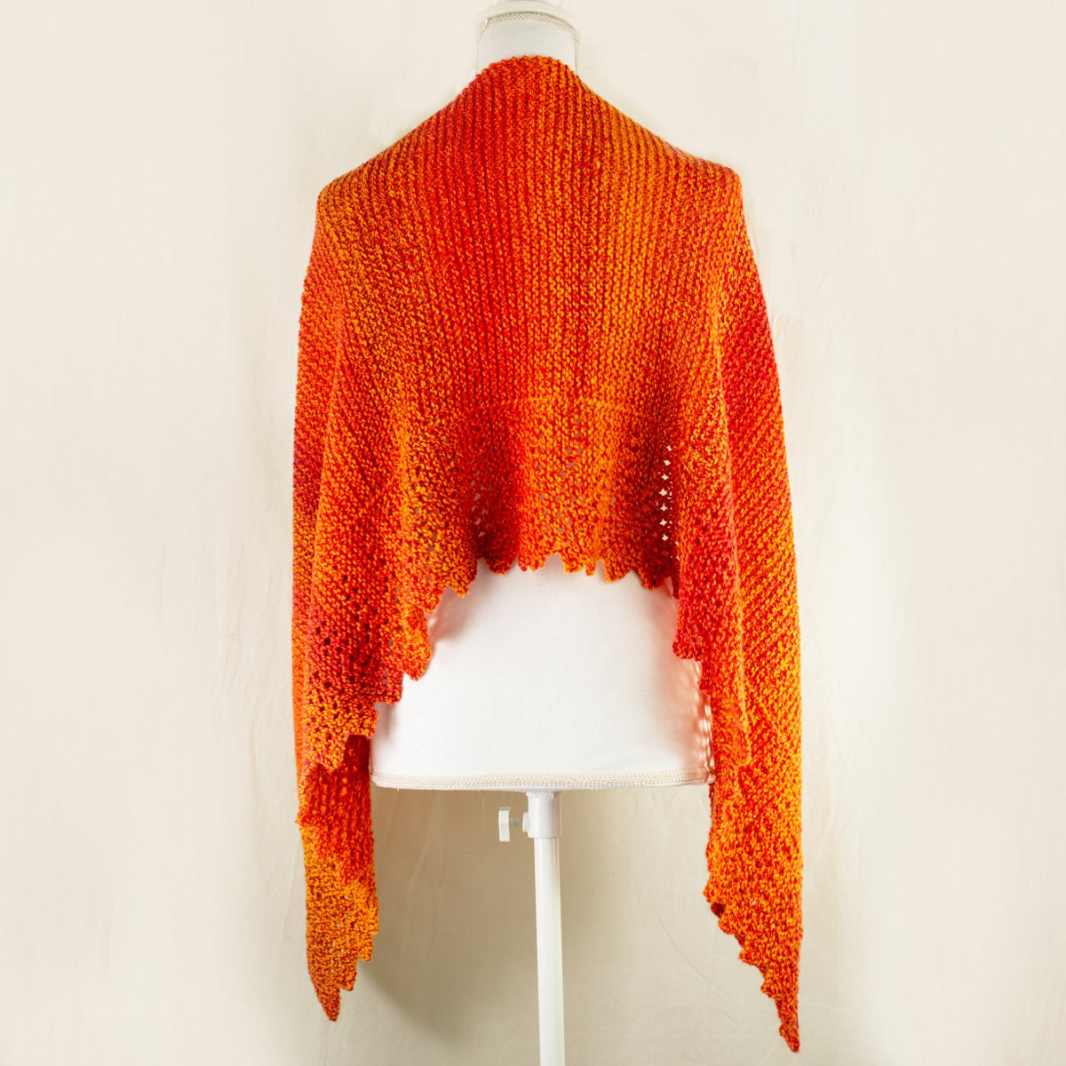 Cascade Yarns W Solar Wave Shawl Wrap Knitting Pattern
