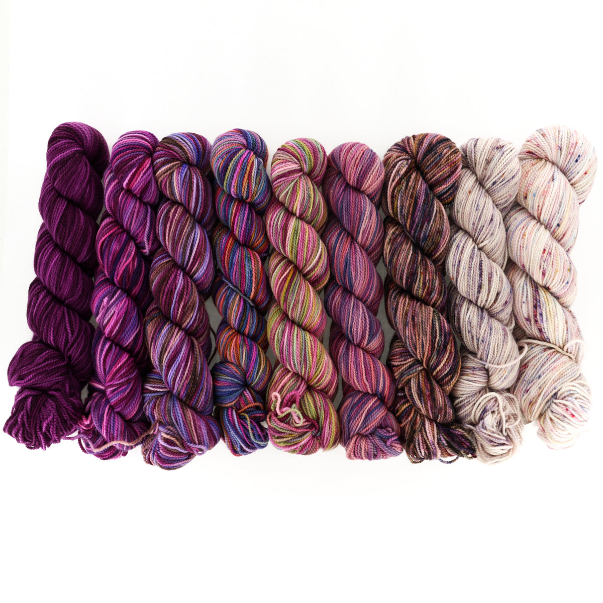 Koigu KPPPM Painter's Fade Palette Pack Yarn - Merino Wool 4 Ply