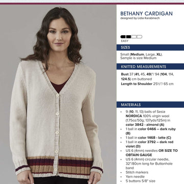 Sesia Bethany Cardigan PDF