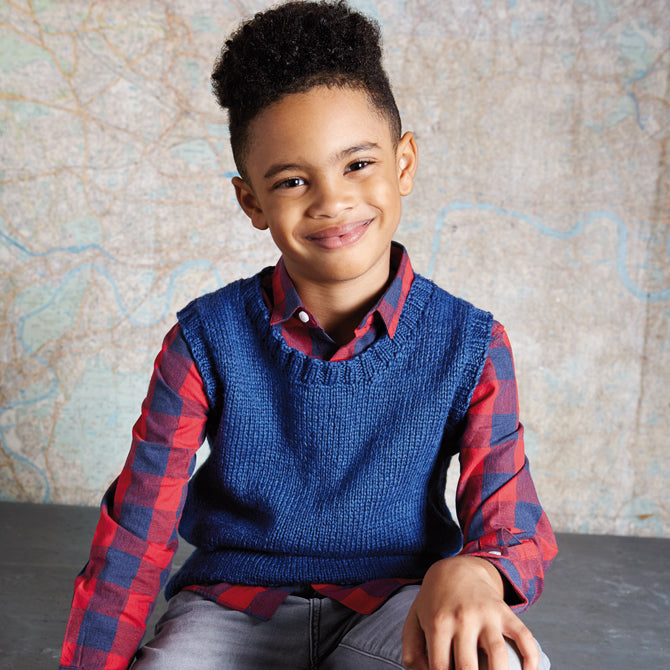 Rowan Emoji Waistcoat Knitting Pattern
