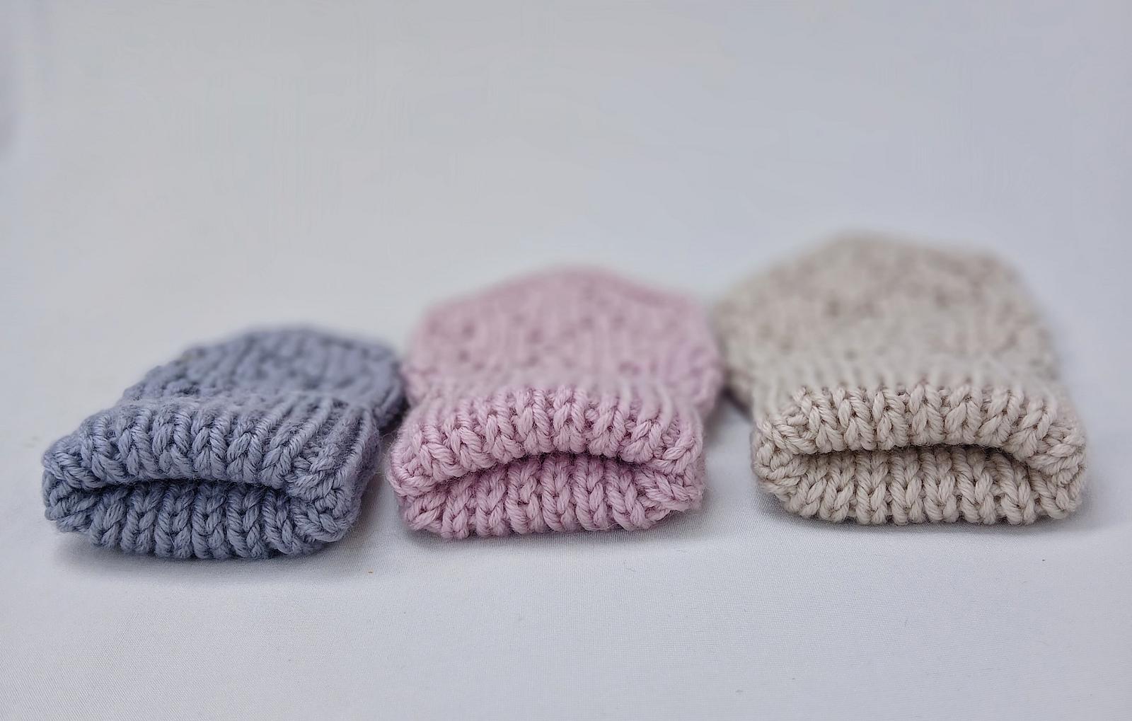 Harlequin Baby Mittens