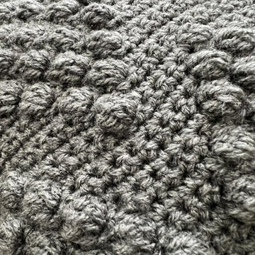 Bobble Diamond Pillow