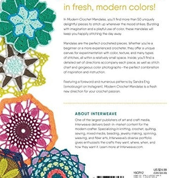 Modern Crochet Mandalas