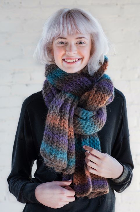 Tirso Stole Scarf Knitting Pattern