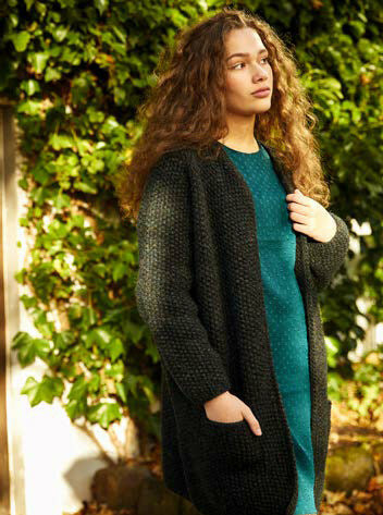 Skrugga Coat Knitting Pattern