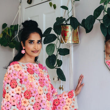 Flower Puff Jumper