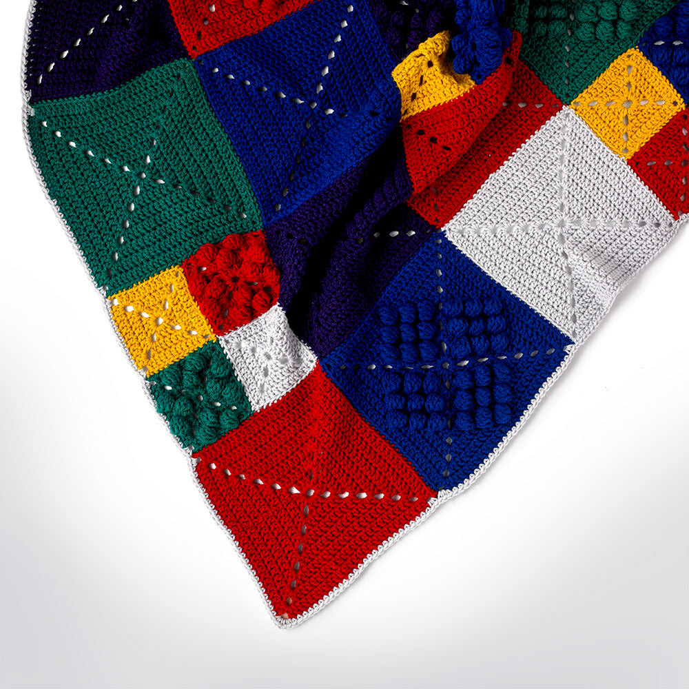 Paintbox Yarns Broadway Blanket Crochet Pattern