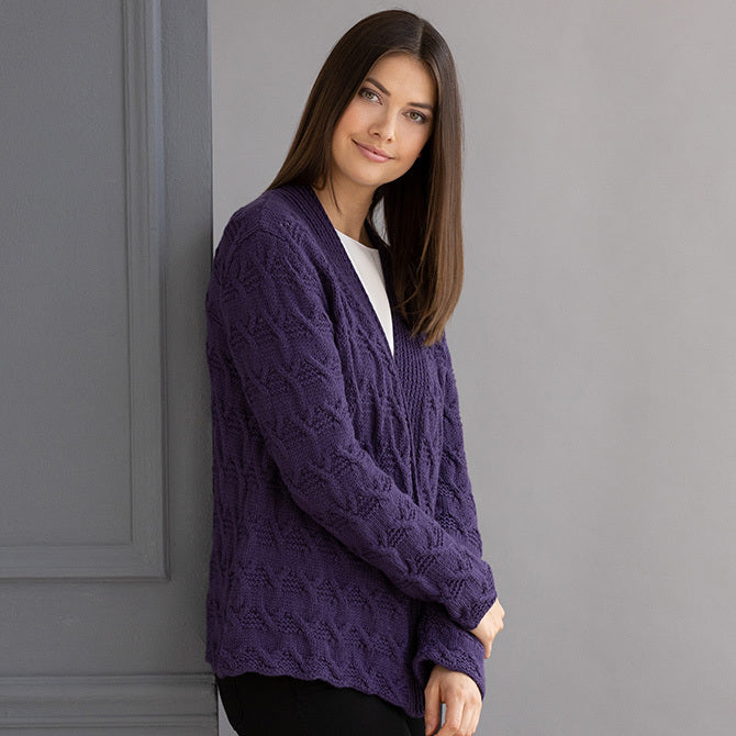 String Dawn Cardigan Knitting Pattern