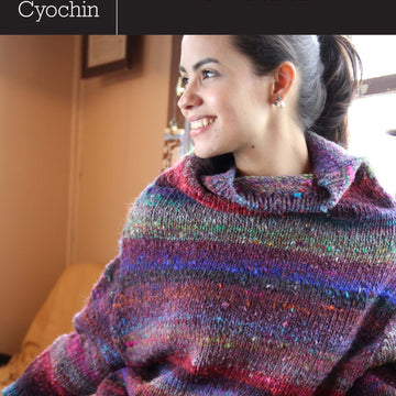 Mock Turtleneck Sweater in Noro Cyochin - PDF