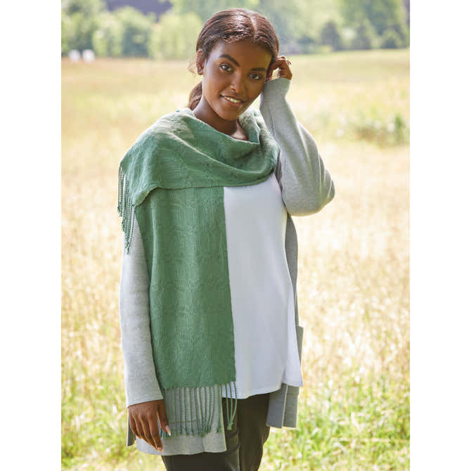 Valley Yarns #188 Malachite Scarf