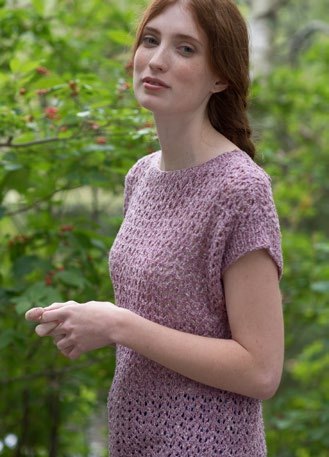 Berroco Lake Arrowhead Tee Jumper Knitting Pattern