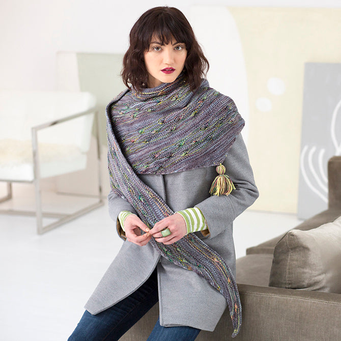 Malabrigo Lehigh Wrap Knitting Pattern