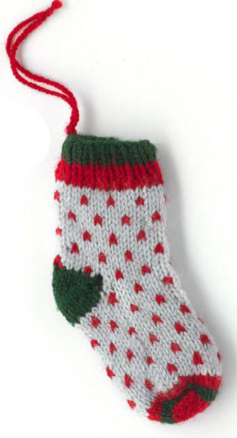 Paintbox Yarns Merry Stocking Knitting Pattern