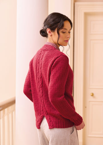 Welt Cardigan in Rowan Pure Alpaca PDF