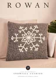 Rowan Snow Cushion Knitting Pattern