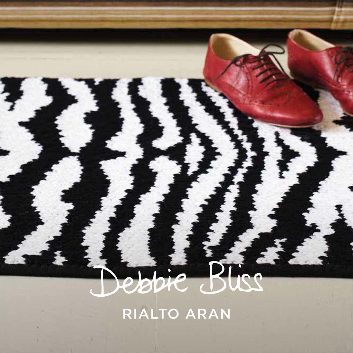 Debbie Bliss Zebra Rug Knitting Pattern