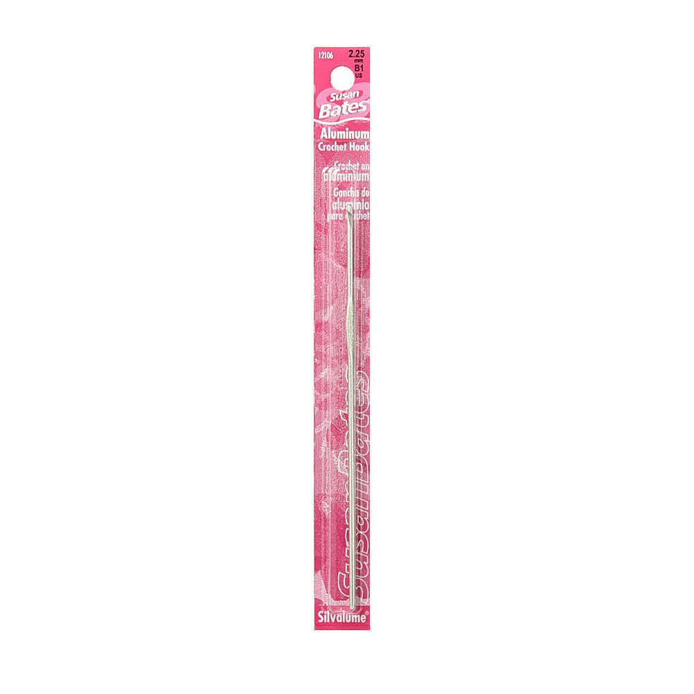 Susan Bates Silvalume Aluminum Crochet Hook