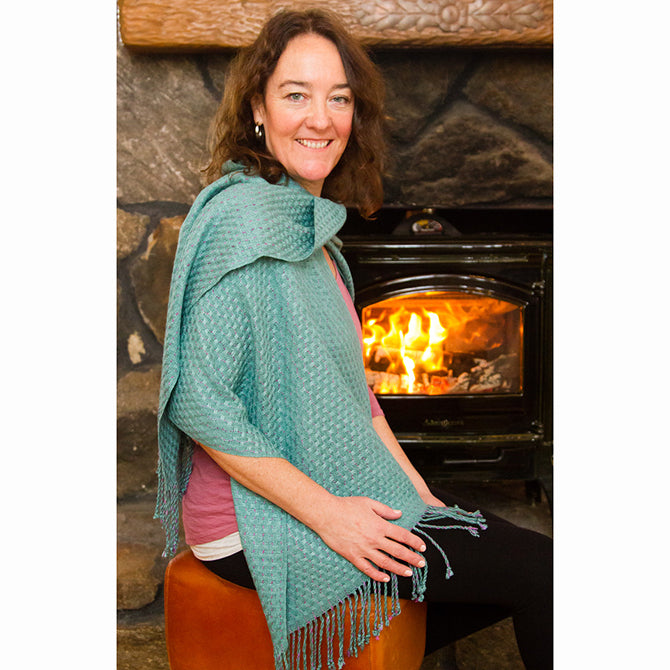 Valley Yarns #115 Bamboo Curves Shawl