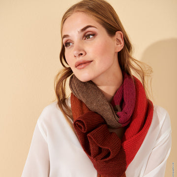 Lana Grossa 19 Scarf Knitting Pattern