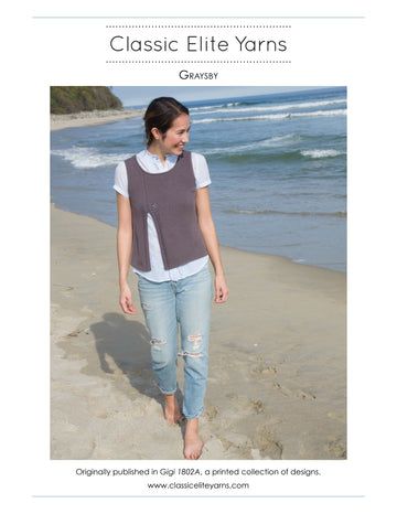 Classic Elite Yarns Graysby Jumper Knitting Pattern