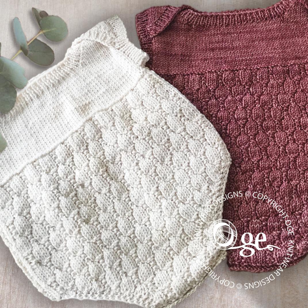 Romper & Cardigan - Honey Pot P177 + P178
