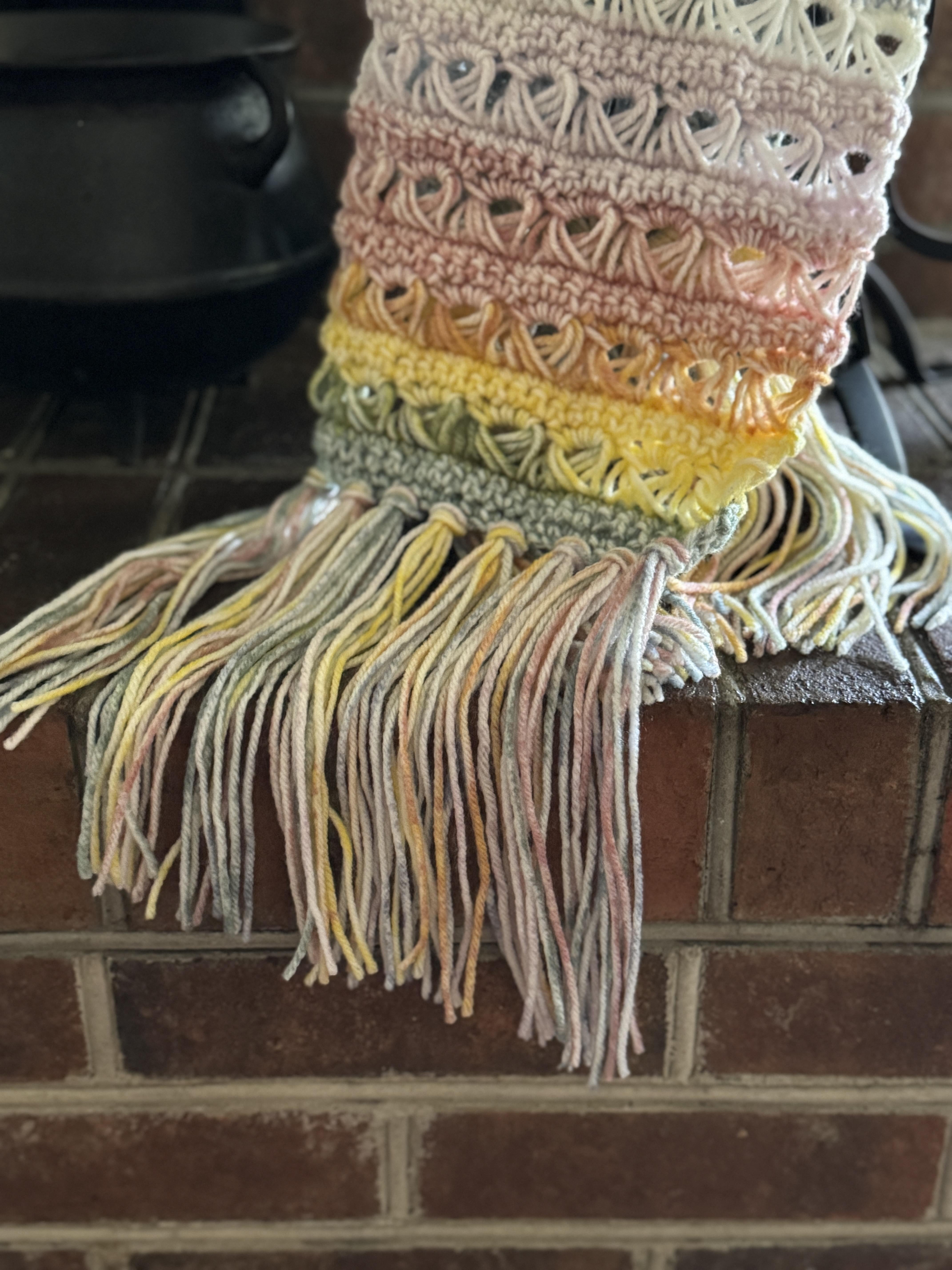 QUICK & EASY Broomstick Scarf