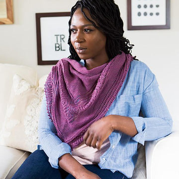 Drip Diamond Shawl
