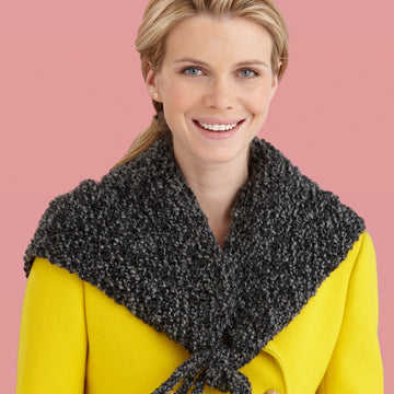 Fog Bank Triangle Wrap Scarf Knitting Pattern