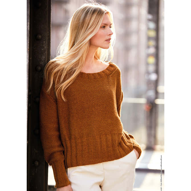 Lana Grossa 13 Pullover Jumper Knitting Pattern