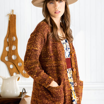 Hazelnut Cardigan in Noro Tsuido - 05 - PDF